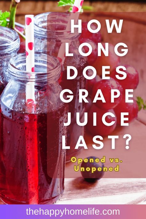 How long can you expect your grape juice to last? Find out the answer and gain valuable insights on storage and expiration dates. Learn the differences between opened and unopened grape juice, and how these factors affect its longevity. Expiration Dates On Food, Food Safety Tips, Grape Uses, Frozen Grapes, Homemade Popsicles, Popular Drinks, Storage Tips, Grape Juice, Food Safety