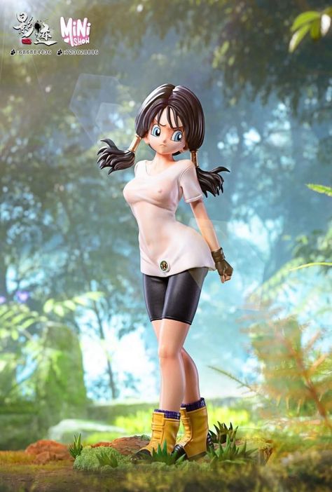 Videl Dragon Ball Z, Gohan Videl, Snk King Of Fighters, Kid Goku, Character Statue, Statues For Sale, Solid Color Outfits, Seven Deadly Sins Anime, Girls Series