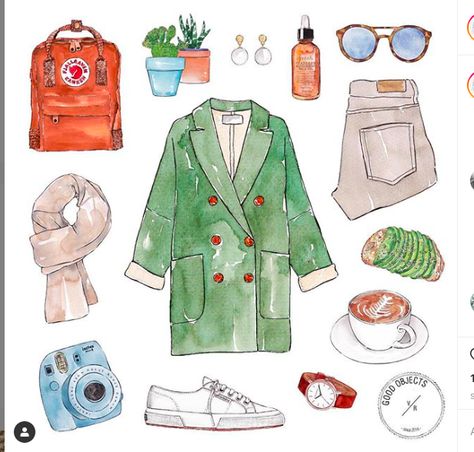 Good Objects, Clothing Illustration, Clothes Illustration, Design Moda, Watercolor Sketchbook, Fashion Illustration Dresses, Fashion Illustration Sketches, Scrapbook Printables, Bullet Journal Stickers