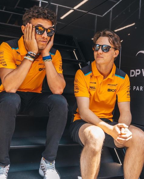 F1 Artwork, Lando And Oscar, Mclaren F1 Team, Formula One Drivers, Mclaren Formula 1, Love My Best Friend, Oscar Piastri, Mclaren F1, Lando Norris