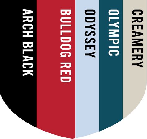 Color | Brand Toolkit | University of Georgia University Color Palette, University Shirt, Black Color Palette, University Of Georgia, Brand Style Guide, Color Pallets, Exterior Paint, Colour Palette, Style Guides