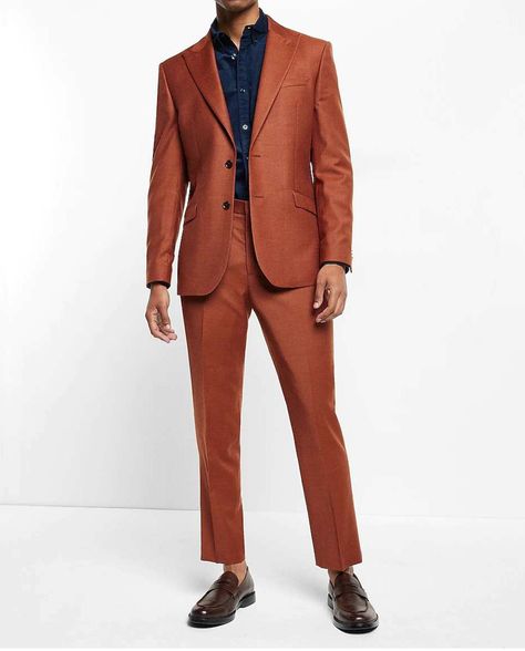 Brown Prom Suit, Burnt Orange Tuxedo, Orange Prom Suit, Burnt Orange Suit, Rust Suit, Orange Tuxedo, Brown Tuxedo, Suit Prom, Prom Suits For Men