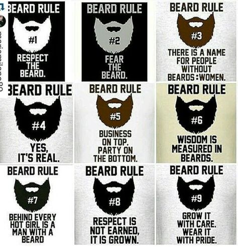 Beard Rules, Great Beards, Funny Signs, New Love, Beards, No Response, Signs, Funny, Quick Saves