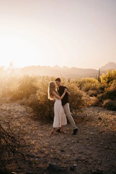 Engagement Photo Arizona, Engagement Photos In Arizona, Superstition Mountains Photoshoot, Desert Couple Photoshoot Arizona, Arizona Couple Photoshoot, Sedona Engagement Photos, Desert Couple Photoshoot, Engagement Photos Desert, Engagement Photos Arizona