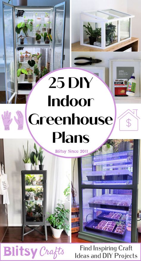 Diy Shelf Greenhouse, Hydroponic Indoor Gardening Diy, Indoor Growing System Diy, Ikea Hack Greenhouse, How To Make An Indoor Greenhouse, Diy Garage Greenhouse, Diy Indoor Herb Garden With Grow Light, Diy Small Indoor Greenhouse, Indoor Greenhouse Ideas Diy