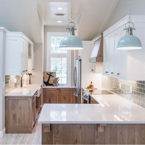 Our Top 10 Spaces | Jkath Design Build + Reinvent Kitchen Flips, Modern Tudor, Lake House Kitchen, Coastal Interiors Design, Kitchen Refresh, Timeless Interiors, Good Weekend, Green Lake, Coastal Interiors