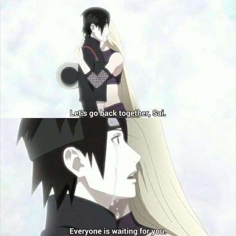 saino!! Sai and Ino in episode 493 Ino And Sai, Sai Naruto, Naruto Couples, Kushina Uzumaki, Naruto Sasuke Sakura, Bd Comics, Naruto Ship, Naruto Girls, Naruto Anime