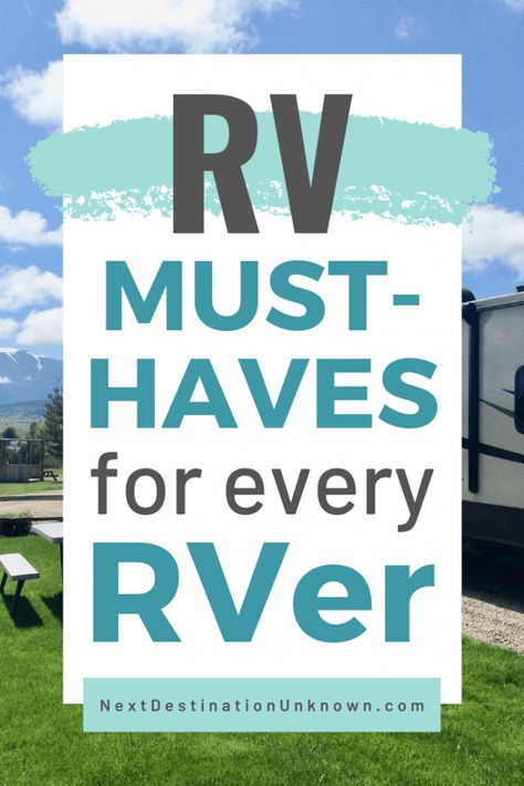 Rv Must Haves, Rv Essentials, Rv Camping Trips, Rv Camping Checklist, First Time Camping, Rv Camping Tips, Camping Must Haves, Rv Trip, Travel Trailer Camping