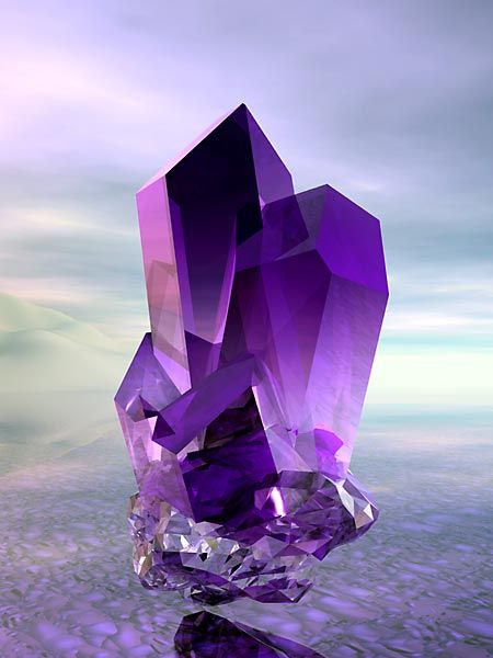 It can be used to calm the emotions in a household where there are excessive arguments and misunderstandings. It can also help with study and learning. Pretty Rocks, Purple Love, Beautiful Rocks, All Things Purple, Minerals And Gemstones, Rocks And Gems, Purple Rain, Gems And Minerals, Crystal Gems