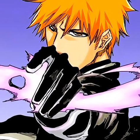 Ichigo Kurosaki Icons Aesthetic, Ichigo Colored Manga Icon, Ichigo Icons Bleach, Mangá Icons Colored, Bleach Ichigo Icons, Ichigo Manga Color, Ichigo Manga Icon, Ichigo Kurosaki Pfp, Ichigo Hollow