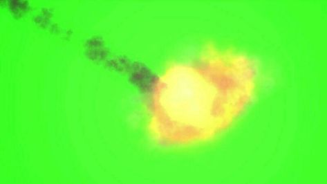 Meteor ground hit explosion, blast animation effect isolated on green screen background Green Screen Backgrounds, Presentation Slides, Backgrounds Free, Marketing Design, Custom Illustration, Custom Branding, Us Images, Custom Logo Design, Custom Logos