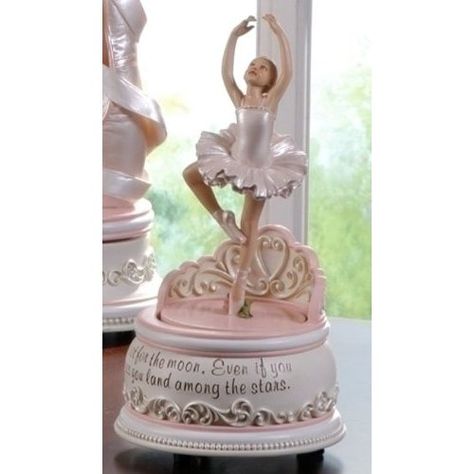 Ballerina Figure, Antique Music Box, Music Box Ballerina, Shoot For The Moon, Ballerina Gift, Ballet Gift, Heels Prom, Music Box Vintage, Ballerina Party