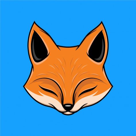 Little fox head illustration | Premium Vector #Freepik #vector Fox Face Drawing, Fox Head Drawing, Foxes Drawing, Fox Drawing Sketches, Arctic Fox Art, Fox Drawings, James Tattoo, Piano Illustration, Red Fox Art