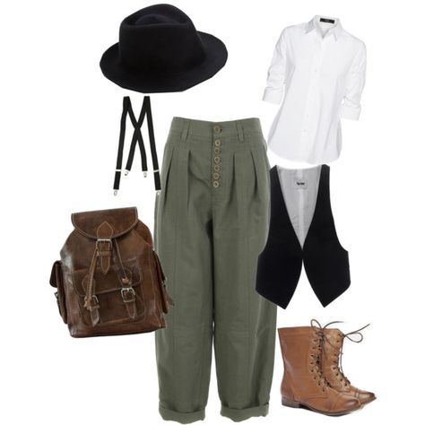 Idgie Threadgood inspired by bamarlatt on Polyvore featuring polyvore Ð¼Ð¾Ð´Ð° style Steffen Schraut Acne Studios Marc Jacobs Eugenia Kim Idgie Threadgoode Aesthetic, Idgie Threadgoode Style, Southern Style Clothes, Idgie Threadgoode, Eclectic Glam, Lesbian Outfits, Fried Green, Trip Outfits, Dapper Day