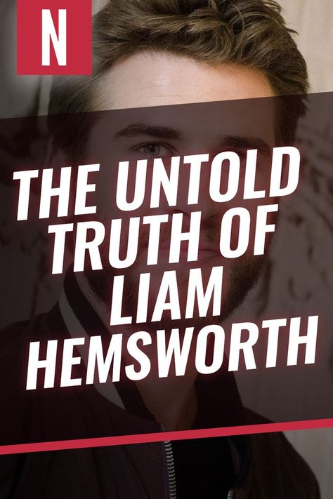 As one of the three wonders from the Land Down Under in his famous family, Liam Hemsworth hasn't had to be too concerned about being overshadowed by his older brothers #liamhemsworth #celebrities #actors The Untold Truth, Hemsworth Brothers, Older Siblings, Liam Hemsworth, The Land, Swift, Wonder, Actors, Celebrities