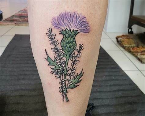 The 11 Best Heather Flower Tattoo Designs for Women in 2023 Scottish Heather Tattoo, Heather Flower Tattoo, Scottish Tattoos For Women, Celtic Tattoo For Women, Scotland Tattoo, Queen Bee Tattoo, Scottish Tattoos, Thistle Tattoo, Heather Flower