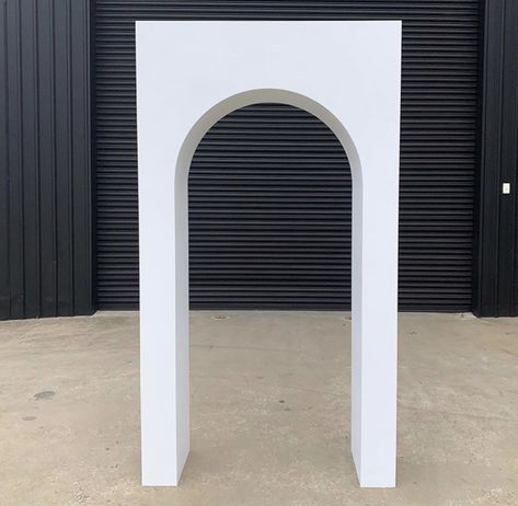 Arched Panel Backdrop, Double Arch Backdrop, 3d Arch Backdrop, Hollow Arch Backdrop, Blue Arch Backdrop Panels, White Arch, Birthday Party Centerpieces, Engagement Inspo, Diy Backdrop