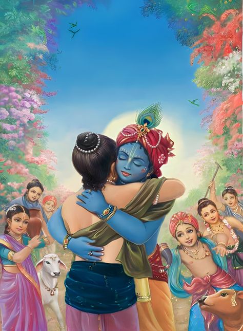 Jai shree krishna Krishna Sudama, Gud Morning Images, Friendship Images, Hanuman Pics, Little Krishna, Lord Krishna Hd Wallpaper, Cute Inspirational Quotes, Vedic Art, Lord Krishna Wallpapers