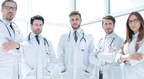 Photo portrait of a group of doctors of ... | Premium Photo #Freepik #photo #group-doctors #woman-medical #doctor #young-doctor Doctors Pictures Medical, Doctor Photoshoot Medical, Group Of Doctors Photography, Professional Medical Photo, Doctor With Patient Photography, Business Man Photography, Doctor Images, Doctor Help, Fifth Doctor