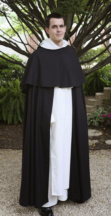 Order of Preachers (Dominicans). (OP) Order Of Preachers, Warrior Priest, Dominican Order, Priest Robes, Catholic Orders, Friend Of God, Monastic Life, Religion Clothing, Catholic Priest