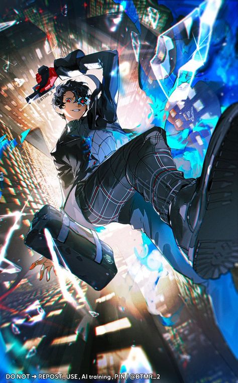 Persona Five, Japan Graphic Design, Persona 5 Anime, Persona 5 Joker, Akira Kurusu, 5 Anime, Character Wallpaper, Persona 5, Anime Poses Reference