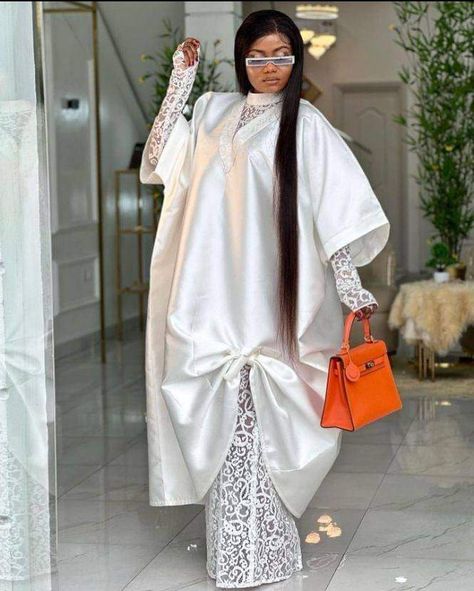 White Dress For Church, Bubu Gowns, Boubou Styles For Women, Bubu Gown Styles, Modest Dresses Fashion, Classy Gowns, Kimono Outfit, Chic Dress Classy, Africa Dress