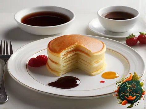 Japanese Soufflé Pancakes Whipped Egg Whites, Soufflé Pancakes, Souffle Pancakes, Fluffy Pancakes, Egg Whites, Japanese Style, Comfort Food, Did You Know, Pancakes