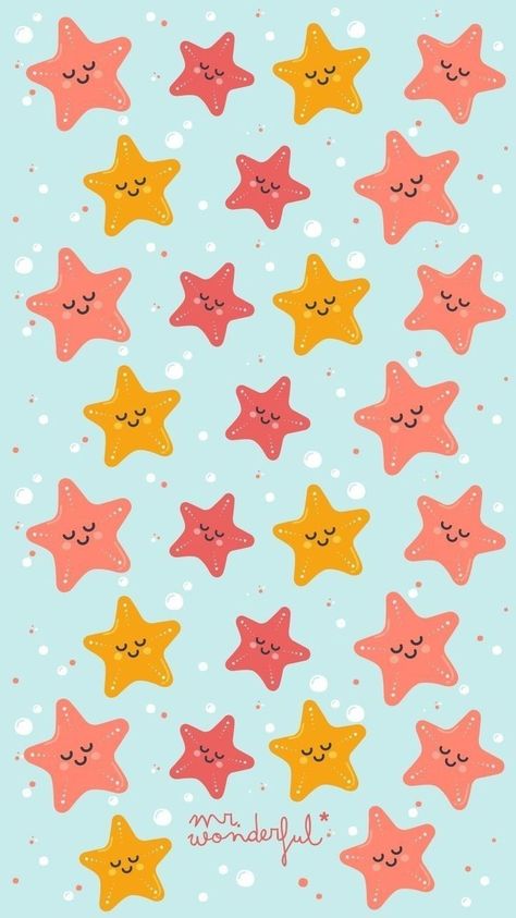 Stars Wallpaper, Emoji Love, Screen Savers Wallpapers, Vintage Flowers Wallpaper, Hama Bead, Cute Pastel Wallpaper, Mr Wonderful, Smartphone Wallpaper, Star Wallpaper