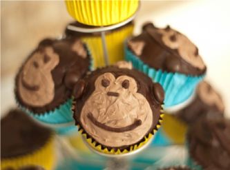 Monkey Party ideas - Monkey themed games, activities, crafts, food, decorations, food, invitations and more! Monkey Party Ideas, Monkey First Birthday, Monkey Cupcakes, Monkey Birthday Parties, Monkey Party, Monkey Cake, Monkey Baby Shower, Cupcakes Ideas, Monkey Birthday