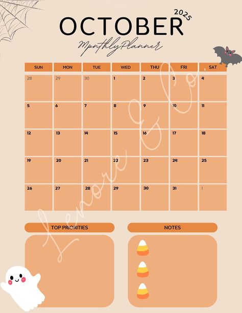 October 2025 monthly planner download, printable, instant access. Free Monthly Planner, Aesthetic Digital Planner, Notes Life, Free Digital Planner, Planner Set, Track Your Progress, Planner Printables Free, Spark Creativity, Printables Free