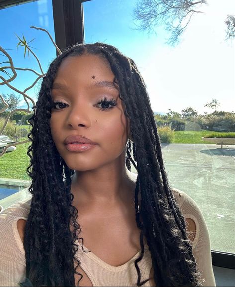 Halle Bailey, Halle, Locs, A Woman, Hair, Instagram, Black