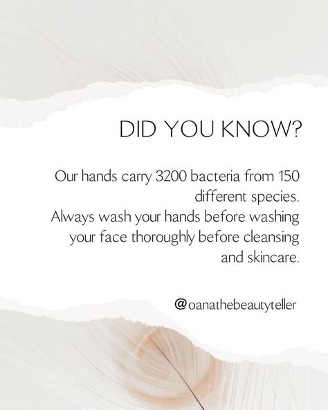 Tips For Washing Your Face, Skin Facts Skincare, Skin Content Ideas, Fall Skincare Quotes, Wash Your Face Quotes, Skin Care Instagram Post Ideas, Healthy Skin Quotes, Esthetician Inspiration, Esthetician Quotes