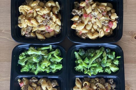 Hamburger Helper Copycat - Emyogifit Copycat Hamburger Helper, High Protein Recipes Dinner, Protein Dinner, High Protein Meal Prep, Rotel Tomatoes, Healthy High Protein Meals, Macro Friendly Recipes, High Protein Low Calorie, Hamburger Helper