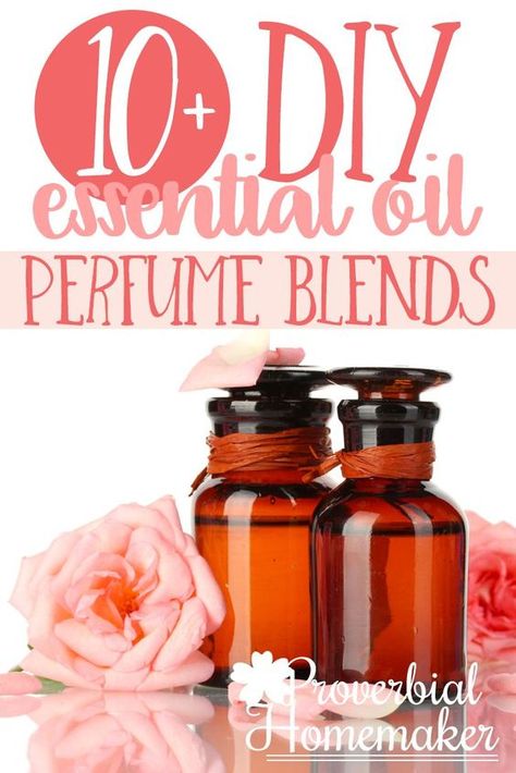 These essential oil perfume recipes are SO simple and perfect for a gift or finding your signature scent! via @TaunaM Essential Oil Perfume Recipes, Diy Essential Oil Perfume, Essential Oil Perfume Blends, Perfume Blends, Essential Oil Perfumes Recipes, Homemade Perfume, Aromatherapy Recipes, Perfume Recipes, Diy Perfume