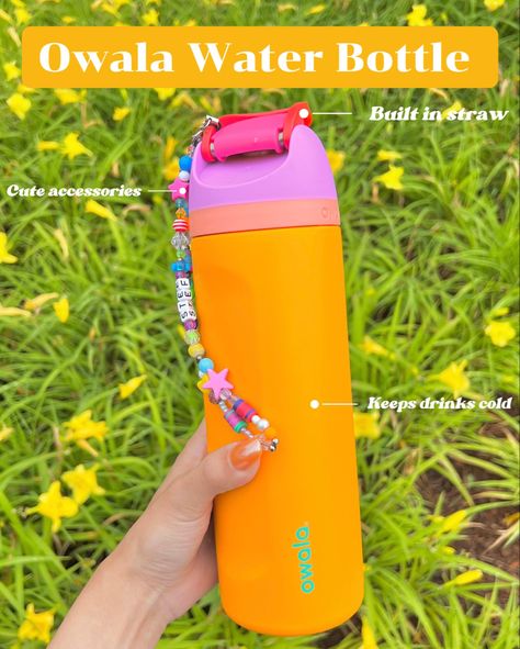 Water bottle, water, Owala, hydrate, trending, orange, must have, Stanley, Hydro Flask, accessories Owala Bottle Decorated, Water Bottle Bracelet, Owala Water Bottle Decorated, Water Bottle Stickers Aesthetic, Cute Water Bottles Preppy, Owala Water Bottle Accessories, Owala Water Bottle Aesthetic, Owala Water Bottle Aesthetic Accessories, Aesthetic Water Bottles On Amazon