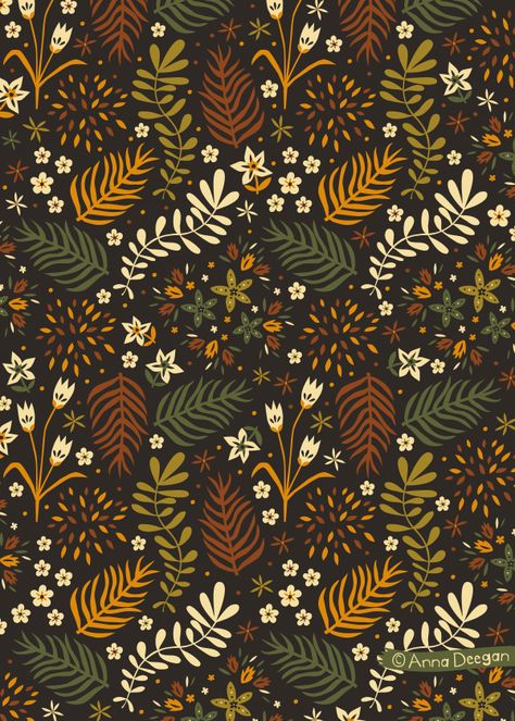 Posca Art, Fall Patterns, For Wallpaper, Art Et Illustration, Christmas Illustration, Fantasy Illustration, Fall Wallpaper, Surface Pattern Design, Phone Backgrounds