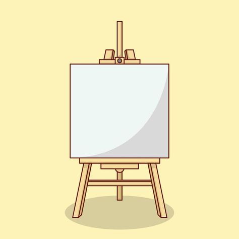 Web Landing Page, Art Web, Vector Icons Illustration, Wooden Easel, Logo Banners, Marketing Design, Custom Illustration, Custom Branding, Blank Canvas