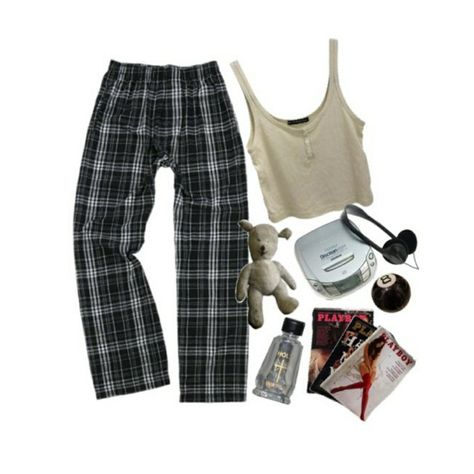 Hogwarts Style Inspired Outfits, 90s Pajamas Aesthetic, Dark Pajamas Aesthetic, Masc Pajamas, 80s Pajamas Aesthetic, Dark Academia Pjs, Green Pajamas Aesthetic, Grunge Pyjamas, 90s Pyjamas