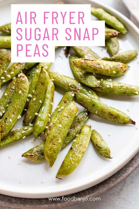 air fryer sugar snap peas Air Fryer Snap Peas, Air Fry Snap Peas, Air Fried Chic Peas, Air Fryer Sugar Snap Peas, Recipes With Sugar Snap Peas, How To Cook Sugar Snap Peas, Air Fryer Chicken Leg Recipe, Roasted Broccoli And Carrots, Air Fryer Recipes Chicken Thighs