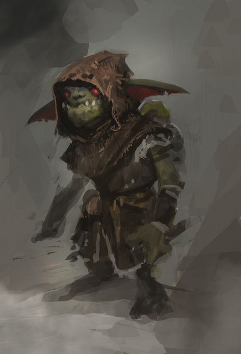 ArtStation - Sketch Collection I, Caio Monteiro Goblin Werewolf, Goblin Rogue Dnd, Goblin Blacksmith, Dnd Goblin Male, D&d Goblin, Goblin Dnd Character Design, Goblin Pirate, Goblin Druid, Goblin Character Design