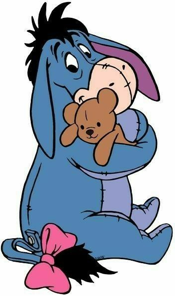 Disney Clip Art, Eeyore Pictures, Winnie The Pooh Drawing, Winnie The Pooh Cartoon, Winnie The Pooh Pictures, Cute Winnie The Pooh, Wallpaper Disney, Winnie The Pooh Quotes, Winnie The Pooh Friends