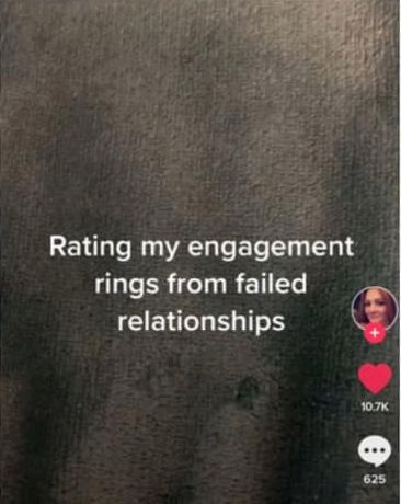 A WOMAN has been slammed for rating the FOUR engagement rings she has been given from previous failed relationships.  In a TikTok video, she showed off the numerous sparklers she has been given, and scored them out of 10 with her opinion of them. Her first proposal didn’t come with a ring so she gave […] Ugly Engagement Rings, Failed Relationship, Tiktok Video, Put A Ring On It, Rings For Her, Wedding Tips, The Four, Being Ugly, Things To Think About