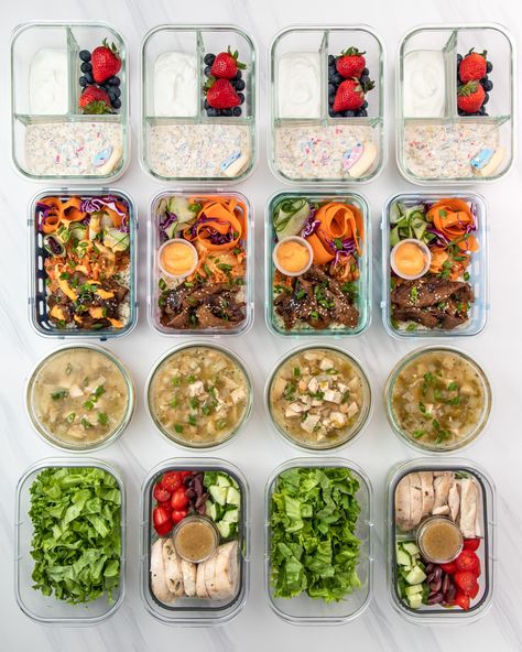 Meal Prep - Week of February 12th, 2023 Meal Plan For The Week, Prepping Ideas, Time Saving Tips, Macro Nutrition, Greek Chicken Salad, Raw Chicken Breast, Food Plan, My Fitness Pal, Easy Healthy Meal Prep