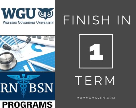 WGU- Single Term Completion Tips – Momma Maven Bsn Nursing, Np School, Nursing School Scholarships, Lpn Schools, College Vision Board, Nursing School Essential, Nursing School Humor, Teachers College, Nursing Tips