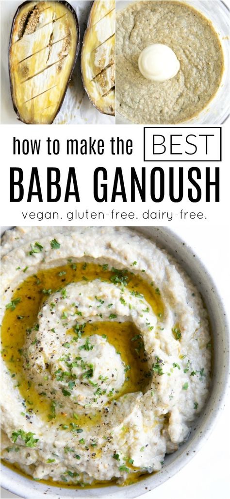 Vegan Babaganoush Recipe, Bobagonush Recipe, Bubbaganoush Recipe, Bubba Ganoush Recipe, Lebnah Recipes, Babaganoush Recipe Authentic, Easy Baba Ganoush Recipe, Baba Ghanoush Recipe, Eggplant Hummus