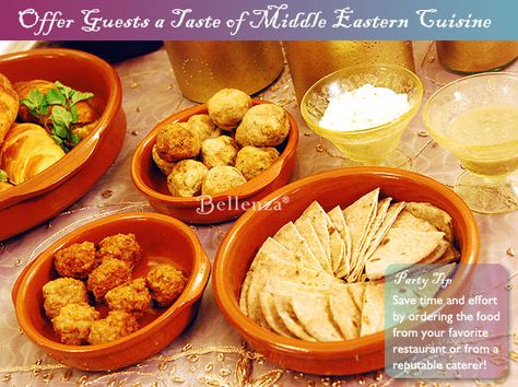 Appetizers for an Arabian Nights themed soiree Indian Bridal Shower Ideas, Disney Meals, Arabian Nights Prom, Kofta Meatballs, Arabian Party, Arabian Theme, Arabian Nights Theme, Arabian Nights Party, Aladdin Party