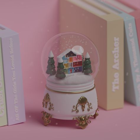 #3d #3dart #blender #blender3d #Lover #snowglobe #loverhouse Wishlist Aesthetic, Lover House, Taylor Swift Merchandise, My My, Cute Clay, Taylor Swift Fan, June 30, Snow Globe, Deck The Halls