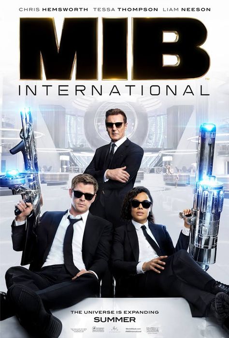 Agent H and Agent M employ high-tech weaponry to battle mischievous aliens on Earth. Initial release: June 14, 2019 (USA) Director: F. Gary Gray Production companies: Sony Pictures, Columbia Pictures, Amblin Entertainment, Image Nation Producers: Walter Parkes, Laurie MacDonald Screenplay: Matthew Hollaway, Art Marcum Men In Black International, Tam Film, Film Frozen, Julie Christie, Zombie Land, Tommy Lee Jones, Man In Black, Rebecca Ferguson, Emma Thompson