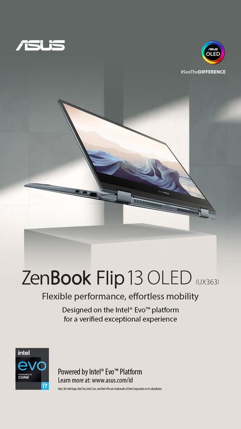 UX363-OLED-IG---01 Laptop Promotion Design, Easy Graphic Design, Promotion Design, Asus Zenbook, Banner Ideas, Promotional Design, It Cosmetics Brushes, Creative Ads, Mobile App Development