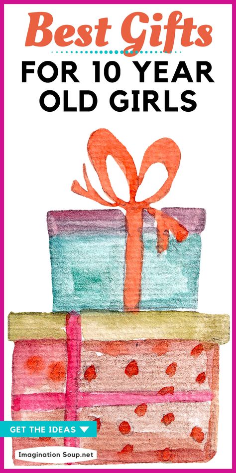 Discover cool gifts for tween 10 year old girls with this best list of games, books, toys, and art kits to give as gifts for Christmas, birthday, or any occasion. Happy shopping! Gift Ideas For 10 Year Girl, Diy Girl Gifts, Lego Girls, Diy Christmas Presents, Presents For Girls, Cool Gifts For Kids, Gifts For Christmas, Art Kits, Diy For Girls